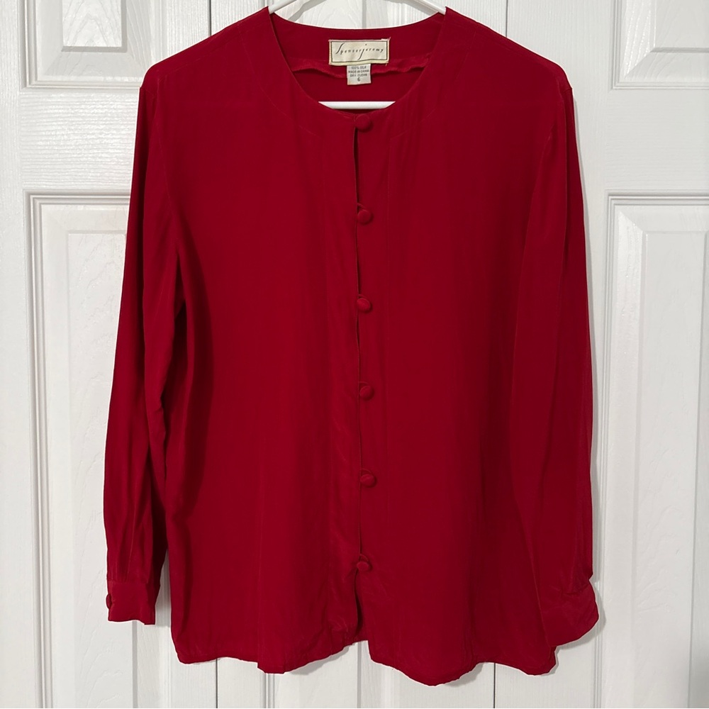 Vintage Silk Blouse